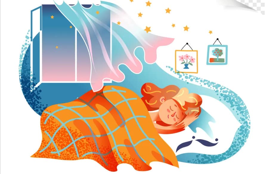 sleeping in a cold room